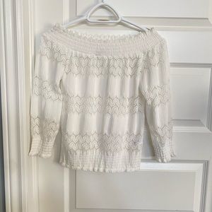 Dynamite off the shoulder top